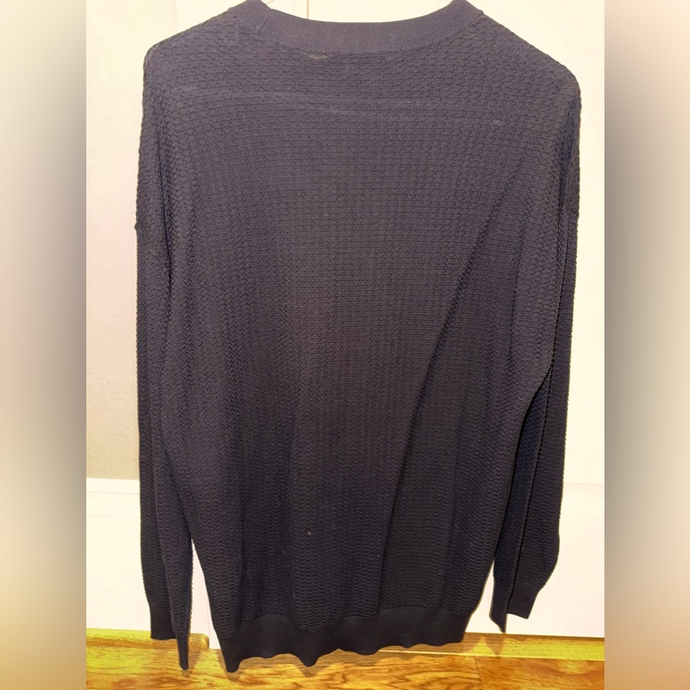 Emporio Armani Black Crewneck Sweater